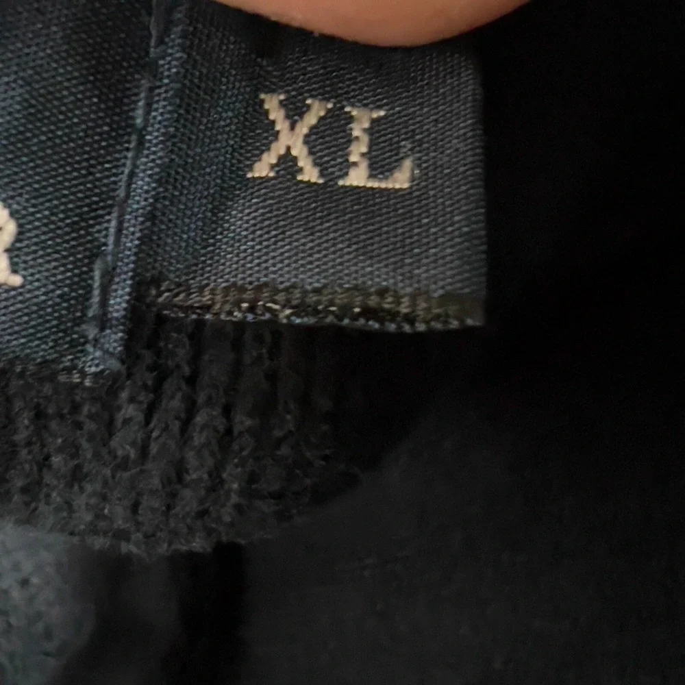 Polo Ralph Lauren Sweater Mens XL Blue Navy Quarter Button Preppy Pullover Pony